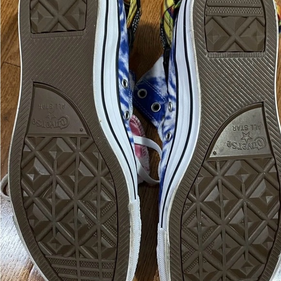 Mens Sz 10 Converse Hightop Tie Die Fanny Packs Shoe - Picture 7 of 8